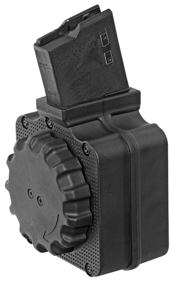 ProMag DRMA1 Standard  50rd Drum 308 Win/7.62x51mm NATO Fits AR-10 Black DuPont Zytel Polymer — view 1