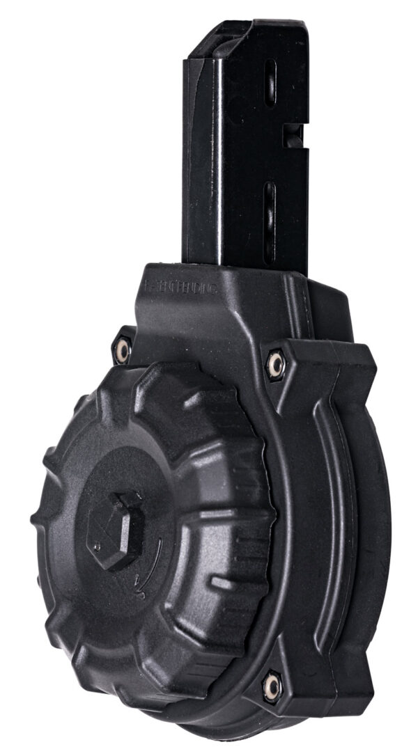 ProMag DRMA10 Standard  50rd Drum 9mm Luger Fits Colt Carbine/SMG Black DuPont Zytel Polymer — view 1