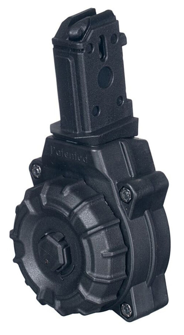 ProMag DRMA29 Standard  Black Drum 30rd for 9mm Luger CZ Scorpion — view 1