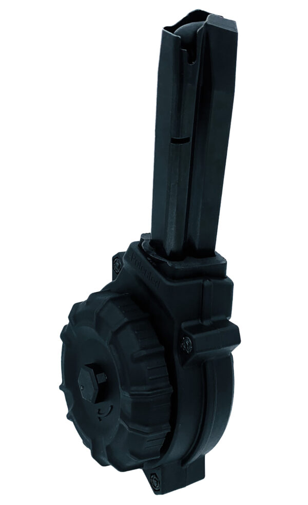 ProMag DRMA47   50rds Drum 9mm Fits CZ-75 Black Polymer — view 1