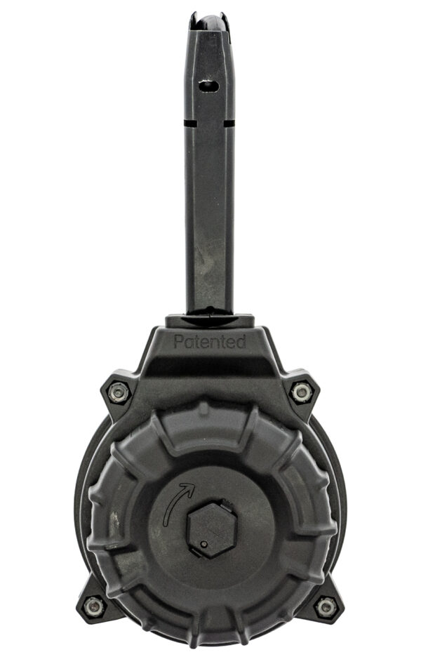 ProMag DRMA94   50rd Drum 9mm Fits Taurus TH9 Black DuPont Zytel Polymer — view 1