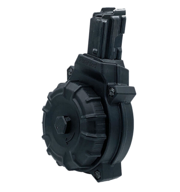 ProMag DRMA106   50rd Drum 9mm Fits H&K MP5/PTR9 Black — view 1