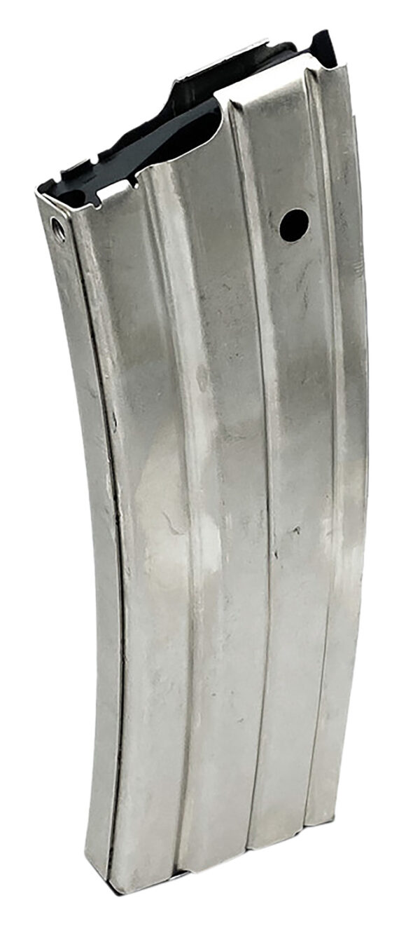 ProMag RUGA3N Ruger Mini-14  30rd 223 Rem Silver Nickel-Plated — view 1