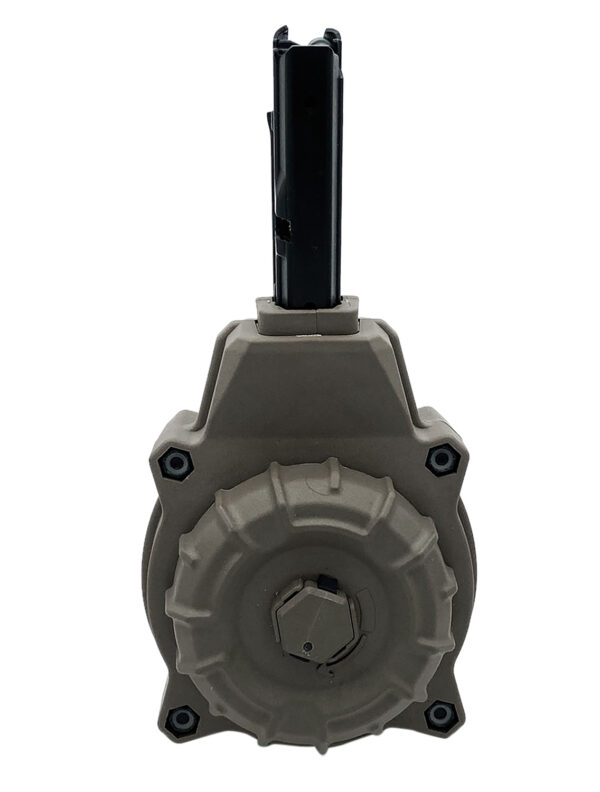 ProMag DRMA80-FDE   55rd Drum 5.7x28mm Fits AR Style Flat Dark Earth DuPont Zytel Polymer — view 1