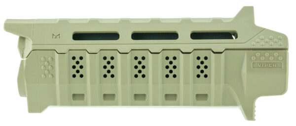Strike STRIKEHGCFD Viper Carbine Length Handguard AR-Platform Flat Dark Earth, Black Inserts Polymer — view 1