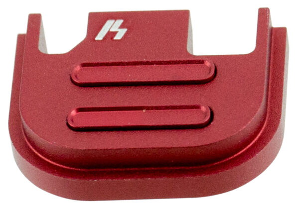 Strike Industries GSPV2RED V2 Slide Cover Plate Compatible w/Glock Gen1-4 Red Anodized Aluminum — view 1