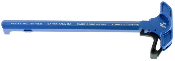 Strike ARCHELBLU Extended Latch Charging Handle AR-15 Blue Anodized Aluminum — view 1