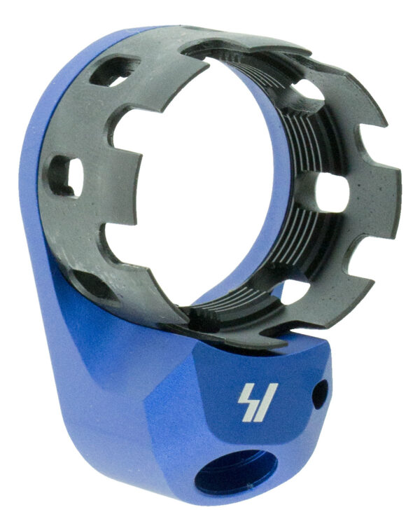 Strike ARECN&EEPBLU AR Castle Nut and Extended End Plate Steel — view 1