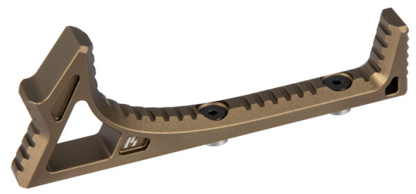 Strike LINKCFGFDE Link Curved ForeGrip AR-Platform Flat Dark Earth Aluminum — view 1
