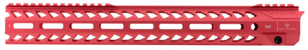 Strike STRIKERAIL Strike Rail  AR-15 Red Aluminum 15.50" M-LOK — view 1