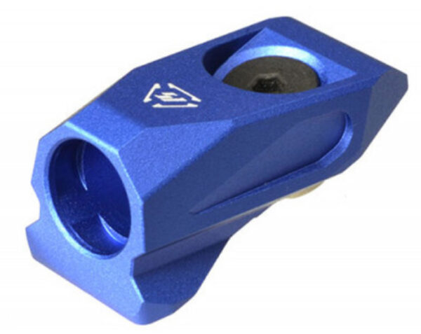 Strike Industries LINKAQDBLU Link Angled QD Mount Blue Aluminum — view 1