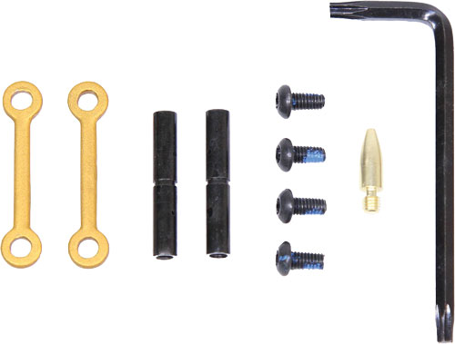 GUNTEC AR15 ANTI ROTATION - PIN SET ANODIZED GOLD — view 1