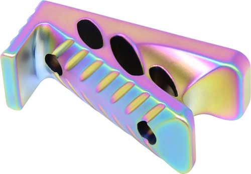 GUNTEC AR15 MICRO ANGLE GRIP - RAINBOW PVD COATED — view 1