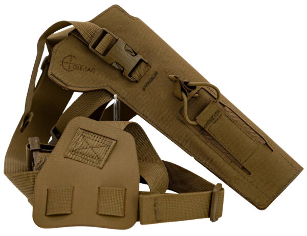 Cole-tac VW102 Varmint Wrangler Pistol Holder Coyote Brown Right Hand — view 1