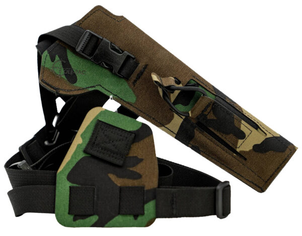 Cole-tac VW106 Varmint Wrangler Pistol Holder M81 Woodland Right Hand — view 1
