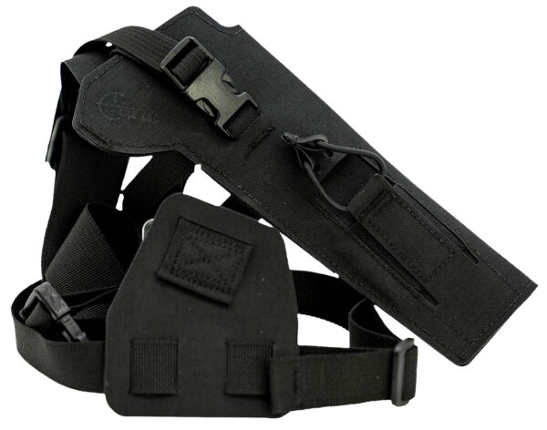 Cole-tac VW201 Varmint Wrangler Pistol Holder Chest Black Left Hand — view 1
