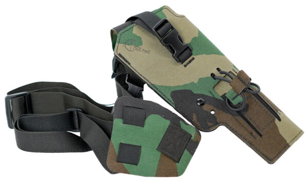 Cole-tac VW116 Varmint Wrangler Pistol Holder M81 Woodland Right Hand — view 1
