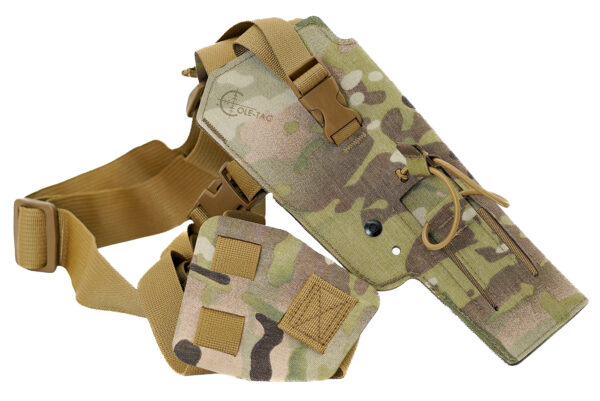 Cole-tac VW213 Varmint Wrangler Pistol Holder Multi-Cam Left Hand — view 1