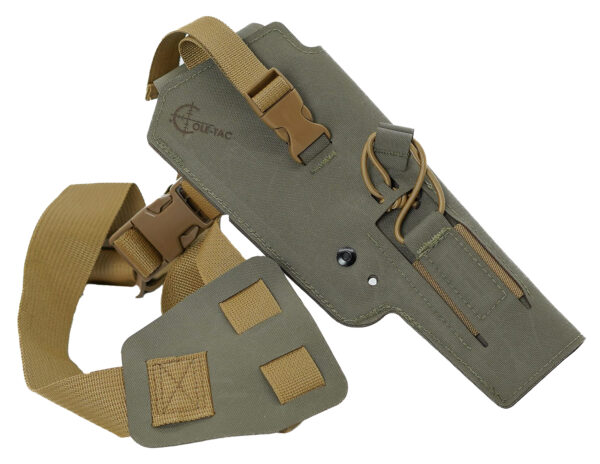 Cole-tac VW214 Varmint Wrangler Pistol Holder Ranger Green Left Hand — view 1