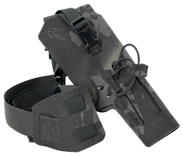 Cole-tac VW215 Varmint Wrangler Pistol Holder Multi-Cam Black Left Hand — view 1