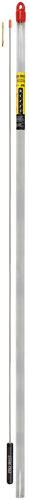 PRO SHOT STAINLESS 1PC RIFLE - CLEANING ROD 42" .22-.26 CAL — view 1