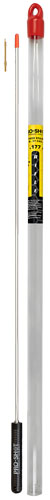 PRO SHOT STAINLESS 1PC AIRGUN - CLEANING ROD 22.5" W/17CAL JAG — view 1