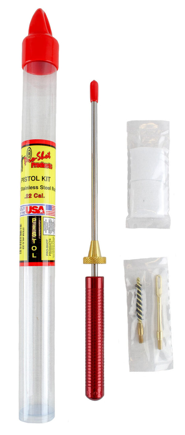Pro-Shot 6522 Starter Series Tube Kit .22 Cal Pistol/Reusable Tube w/Hang Cap Case — view 1