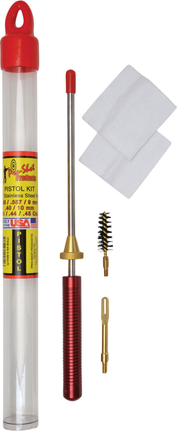 Pro-Shot 65MULTI Starter Series Tube Kit .38/ .45 Cal Pistol/Reusable Tube w/Hang Cap Case — view 1