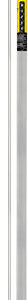 PRO SHOT STAINLESS 1PC RIFLE - CLEANING ROD 36" .20 CAL W/JAG