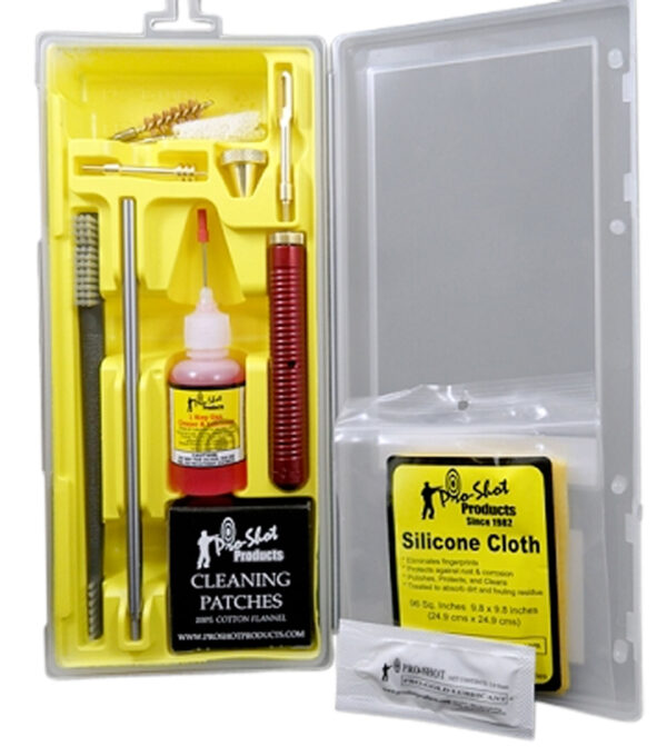 Pro-Shot P4010KIT Classic Box Kit .40/ 10mm Pistol/Yellow Plastic Case — view 1