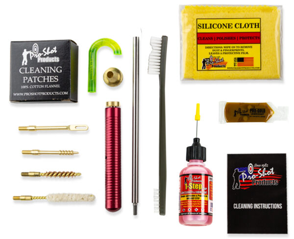 Pro-Shot R22KIT Classic Box Kit .22 Cal Rifle/Yellow Plastic Case — view 1