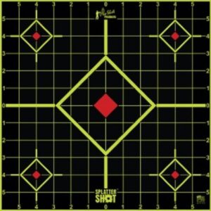 SPLATTER SHOT TARGET SIGHT-IN - 12" GREEN PEEL/STICK 12EA