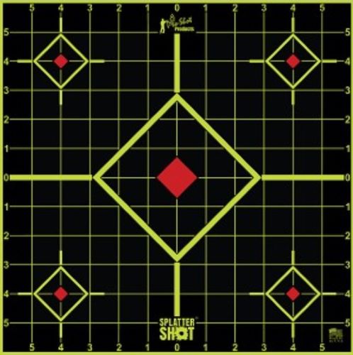 SPLATTER SHOT TARGET SIGHT-IN - 12" GREEN PEEL/STICK 12EA — view 1