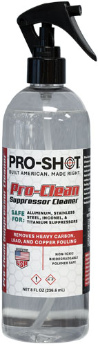 PRO SHOT PRO-CLEAN SUPPRESSOR - CLEANER 16OZ SPRAY BOTTLE — view 1