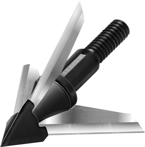 QAD EXODUS BROADHEAD 125GR - 1.25" CUT SWEPT BLADE 3PK — view 1