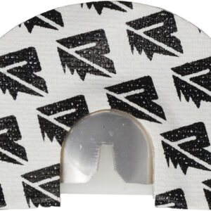 Riven 65245 Elkasus Small Dome Diaphragm Call Attracts Elk Species Black/White