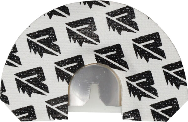 Riven 65245 Elkasus Small Dome Diaphragm Call Attracts Elk Species Black/White — view 1