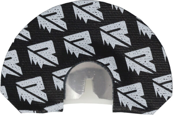 Riven 65255 Comet Small Dome Diaphragm Call Attracts Elk Species Black/White — view 1