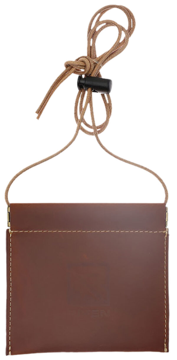 Riven 65700 Diaphragn Lanyard Call Holder Brown Leather — view 1