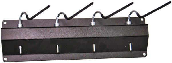Berry's 52672 Gun Safe Pistol Rack Black Holds 4 Pistols — view 1