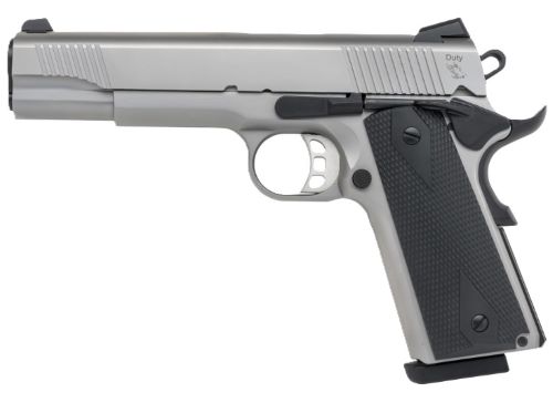TISAS 1911 DUTY SS45 45ACP - 5" BBL 2-8RD STAINLESS — view 1