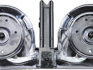 IVER JOHNSON MAGAZINE AR15 - 223 100RD DRUM BLK/CLEAR POLY — view 2