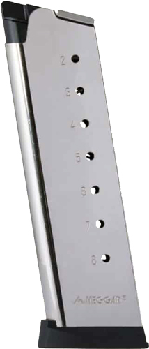 IVER JOHNSON MAGAZINE 1911 - 45ACP 8RD NICKEL FITS GOVT — view 1