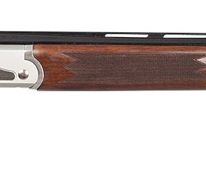 TriStar 98732 Upland Hunter Silver II 20 Gauge Break Open 3" 2rd 26" Over/Under Vent Rib Barrel, Fixed Walnut Stock
