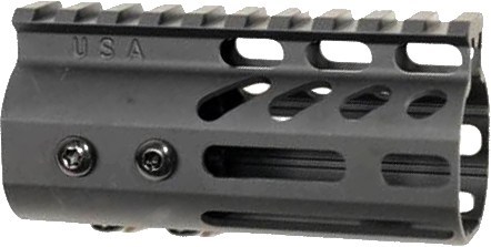 GUNTEC ULTRA LIGHT HANDGUARD - 4" M-LOK BLACK — view 1