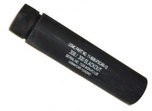 GUNTEC AR308 FAKE SUPPRESSOR - 5.5" 5/8X24 THREADS BLACK — view 1