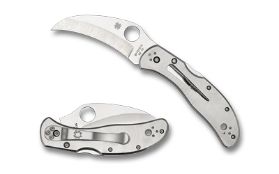 SPYDERCO HARPY CLIPIT SS 2.75" SILV — view 1
