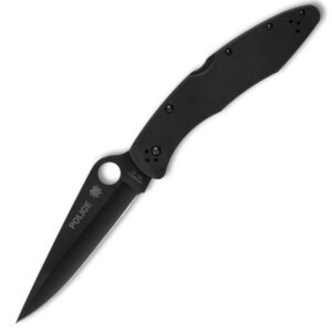 SPY POLICE 4.18" BLK DRP SS