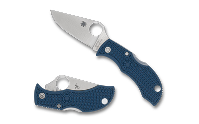 SPYDERCO MANBUG 1.96" COBALT BLUE — view 1
