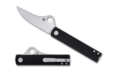 SPYDERCO ESSENZA ALUM 3.19" BLACK — view 1